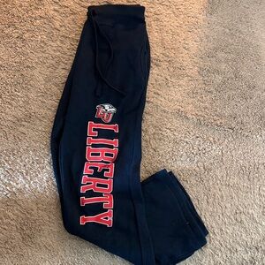 Women’s Liberty Navy Sweatpants Drawstring Waist